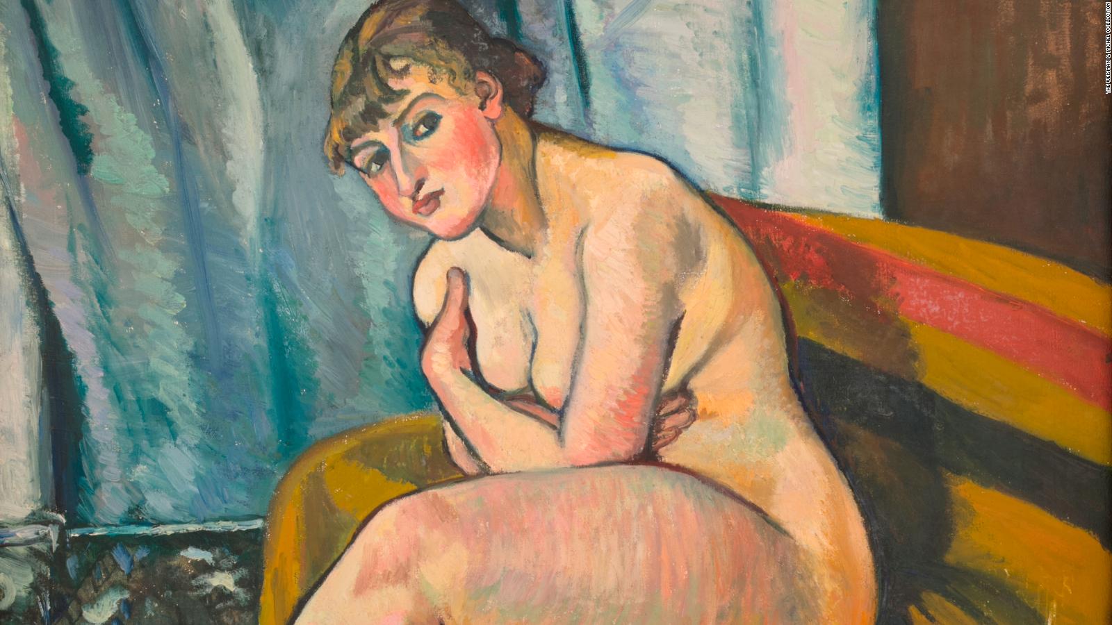 Sexy sport nude girl painting - Sex archive