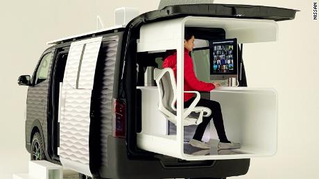 Nissan&#39;s &#39;office pod&#39; imagines a new kind of remote working