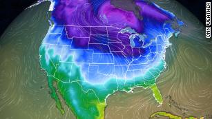 It will be so cold this weekend in the northern US, you could catch frostbite in less than 10 minutes