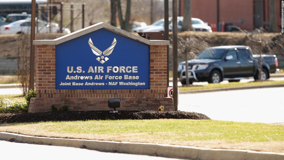 Andrews Joint Base: Man arrested after boarding US government fleet plane