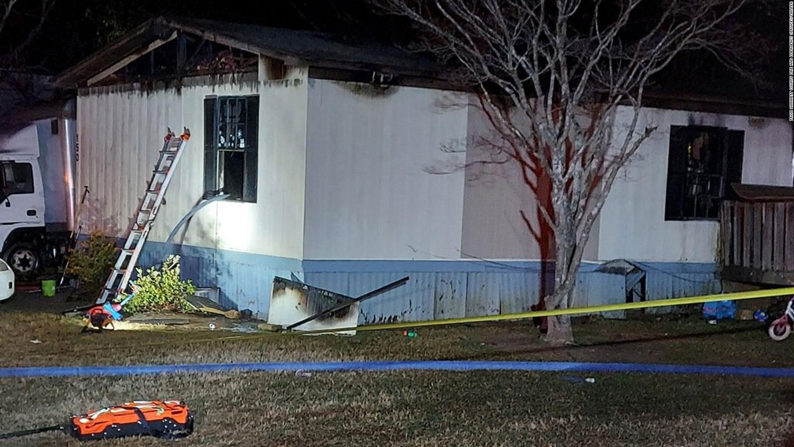 Four family members, including three children, killed in fire in