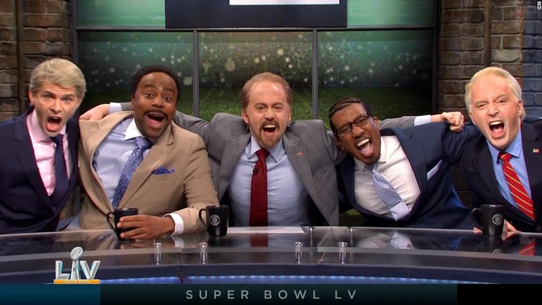 'Saturday Night Live' cold open takes on the Super Bowl 55 CNN