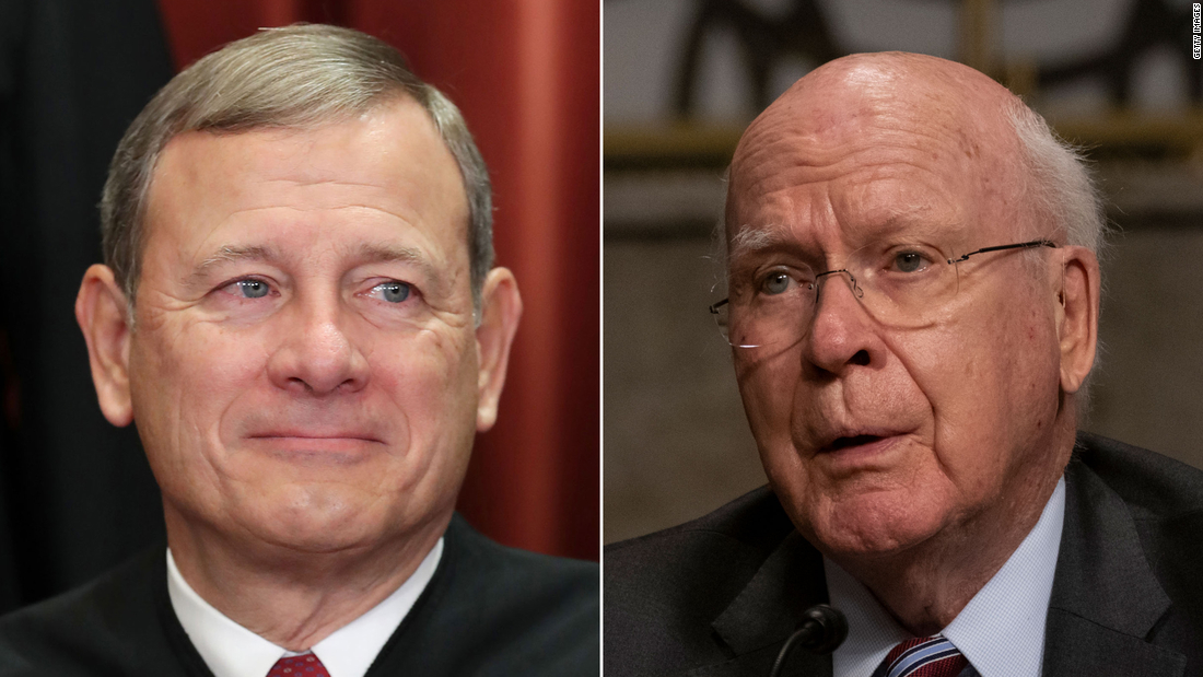 Roberts will not chair the impeachment trial, but Leahy has decided to follow his 2020 roadmap