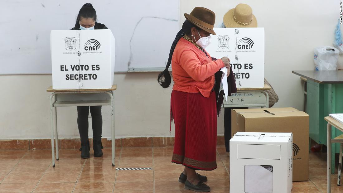 Elecciones en Ecuador presidenta del CNE espera proclamar resultados