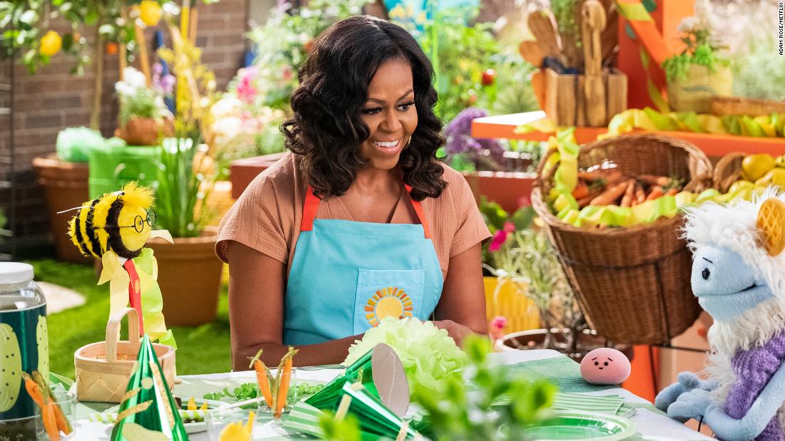 Michelle Obama launches a cooking show on Netflix