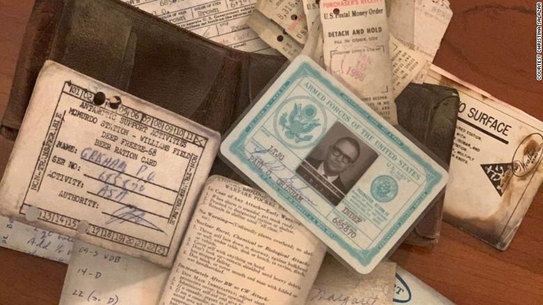 A Navy meteorologist lost his wallet in Antarctica and got it back 53 years later