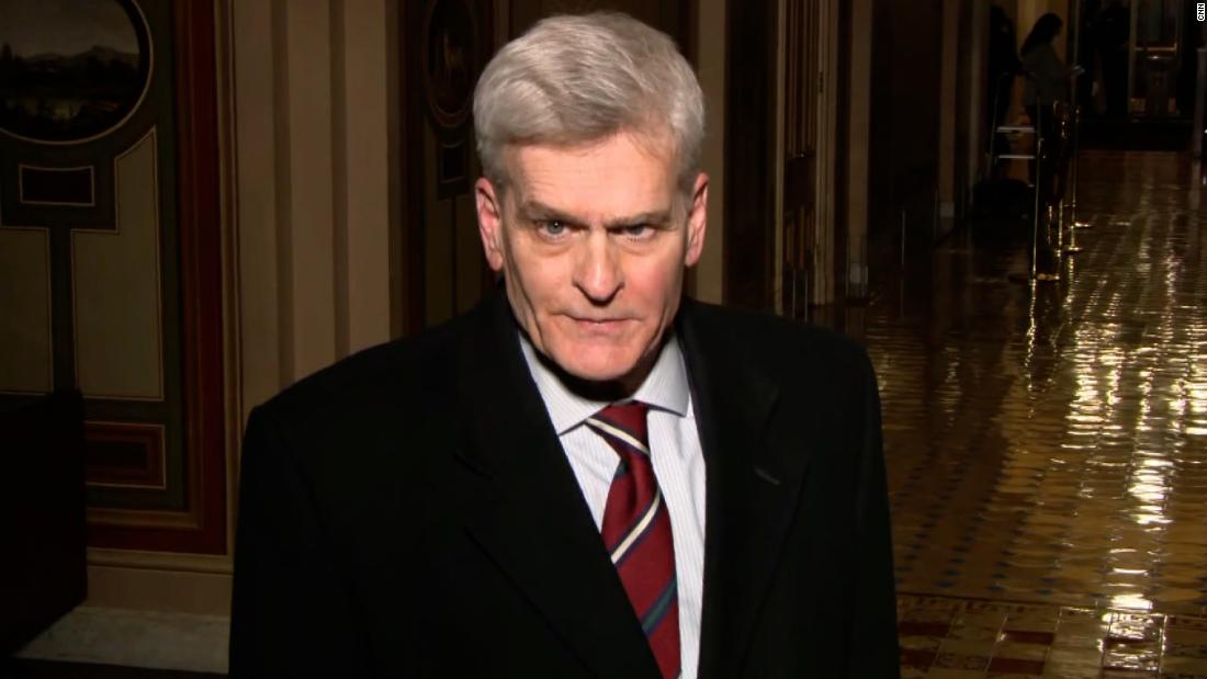 Watch Sen. Bill Cassidy discuss changing his vote on constitutionality ...