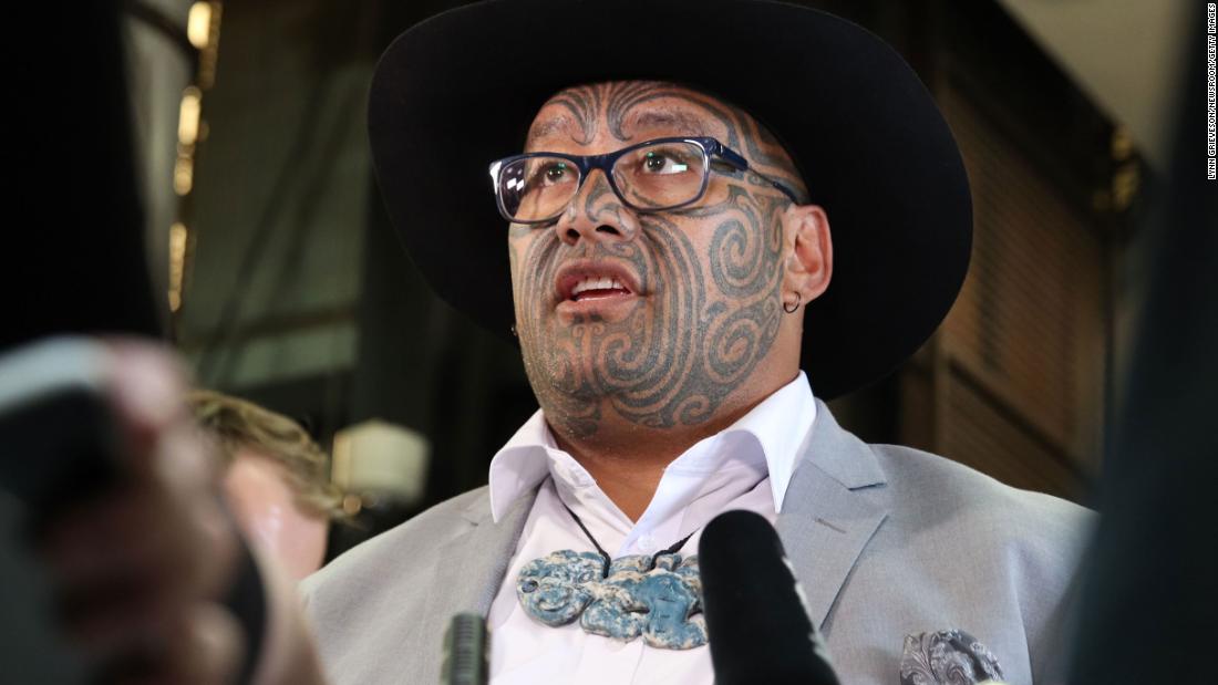 Maori leader Rawiri Waititi was expelled from New Zealand’s parliament for refusing to use a ‘colonial tie’