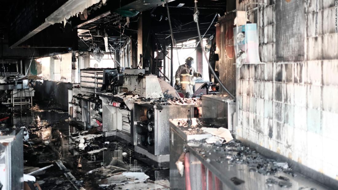 Arson on burning Shaquille O’Neal’s historic Atlanta Krispy Kreme