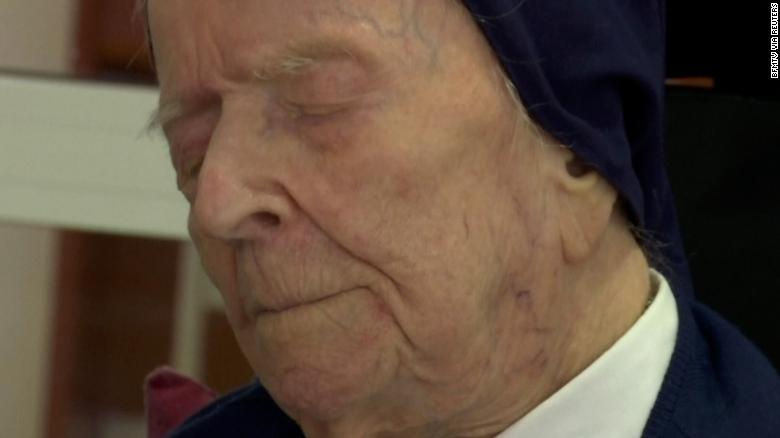 116-year-old nun, Europe's oldest person, survives Covid-19