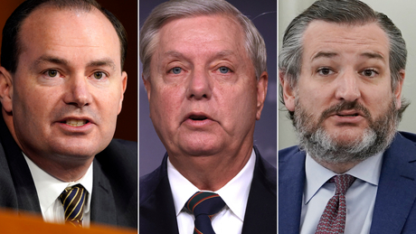 Three GOP senators meet with Trump’s lawyers on eve of impeachment defense presentation