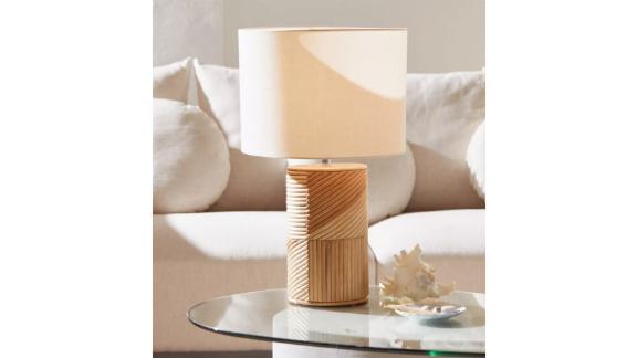 Ria Rattan Table Lamp 