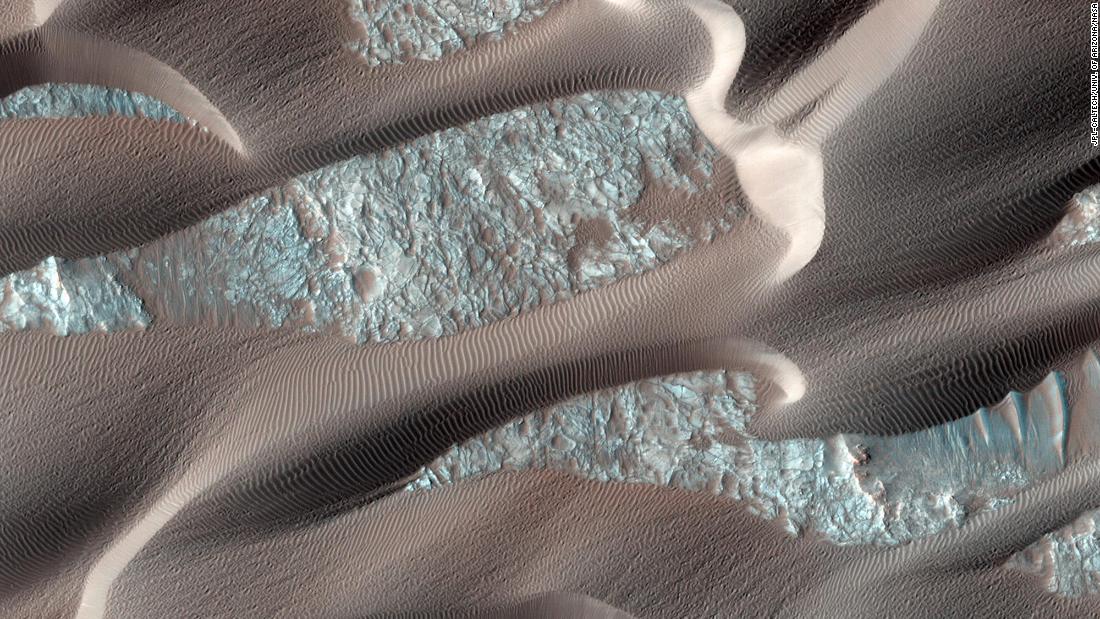 Mars is far from a flat, barren landscape. Nili Patera is a region on Mars in which dunes and ripples are moving rapidly. HiRISE, onboard the Mars Reconnaissance Orbiter, continues to monitor this area every couple of months to see changes over seasonal and annual time scales.