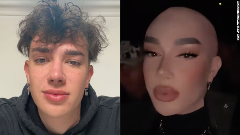 Easy, breezy … bald? James Charles says he’s shaved his head but the Internet isn’t sure