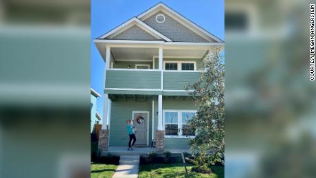 Megan Angerstein had to act quickly in order to buy her new construction home in San Marcos, Texas.