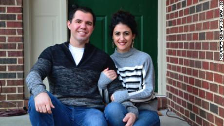 Kyle and Natalie LaVallee were outbid several times before purchasing their home in Fayetteville, North Carolina.