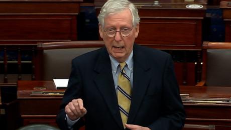 McConnell blames Trump for riot, but voted to acquit anyway