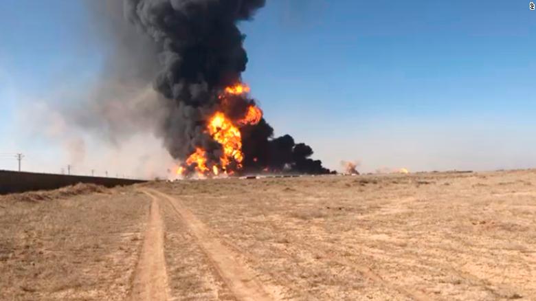 A fuel tanker exploded on February 13 at the Afghanistan-Iran border. 