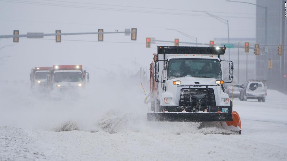 Snow and ice storms: Millions without power as winter weather blasts the US