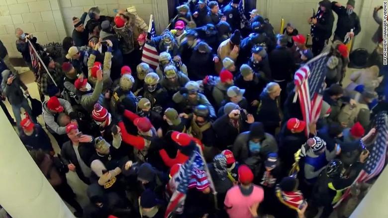 New Capitol riot video shows extreme levels of coordination