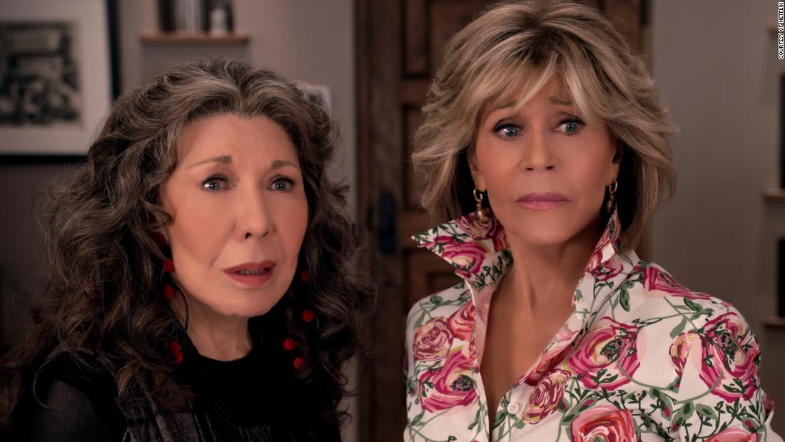 Fonda and Lily Tomlin star in the Netflix series &quot;Grace And Frankie.&quot;