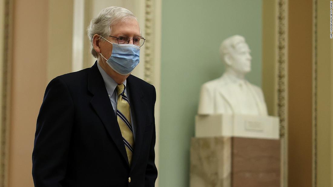 Mitch McConnell: 'I would encourage all Republican men' to get vaccinated