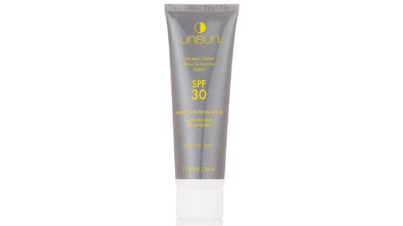 Unsun Cosmetics Mineral Tinted Face Sunscreen Lotion SPF 30