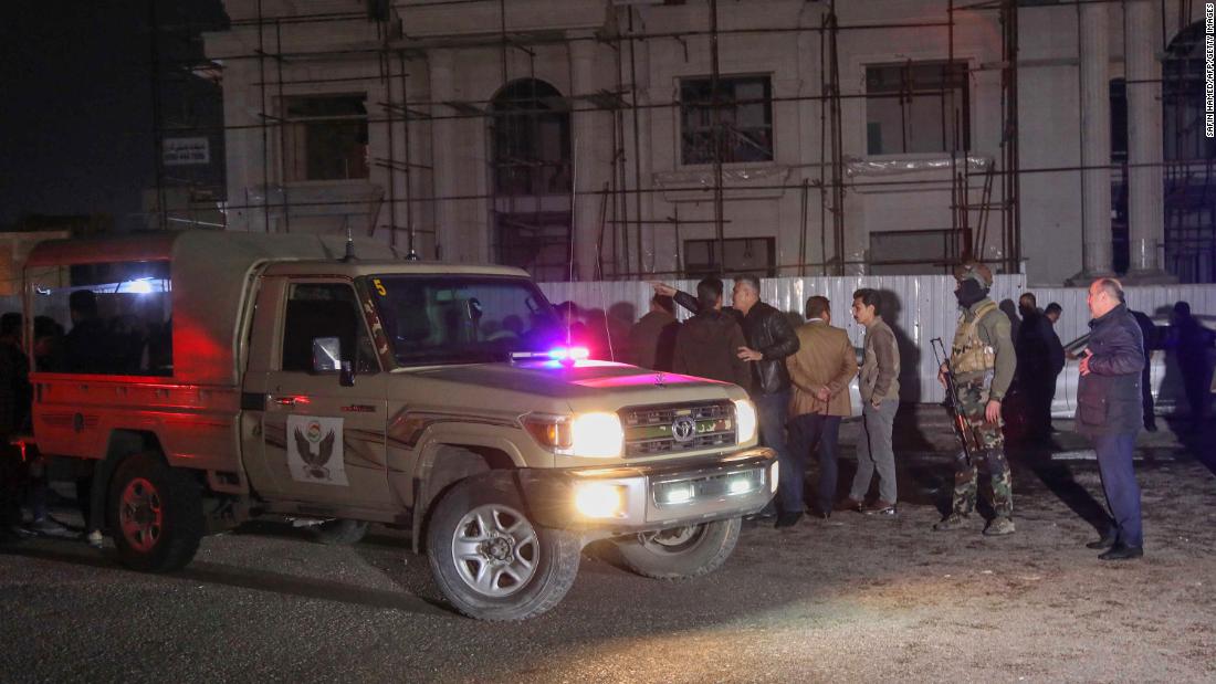 The US expresses outrage over Erbil rocket attack as investigation goes on