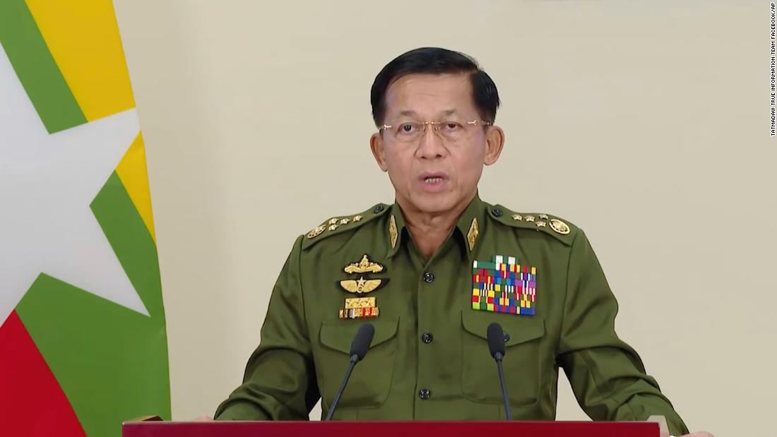 Gen. Min Aung Hlaing, the country&#39;s military leader, makes a televised statement on February 11. He announced that&lt;a href=&quot;https://www.cnn.com/2021/02/12/asia/myanmar-prisoner-release-intl-hnk/index.html&quot; target=&quot;_blank&quot;&gt; more than 23,000 prisoners were set to be granted amnesty and released that day.&lt;/a&gt; It was unclear what offenses the prisoners were convicted of.