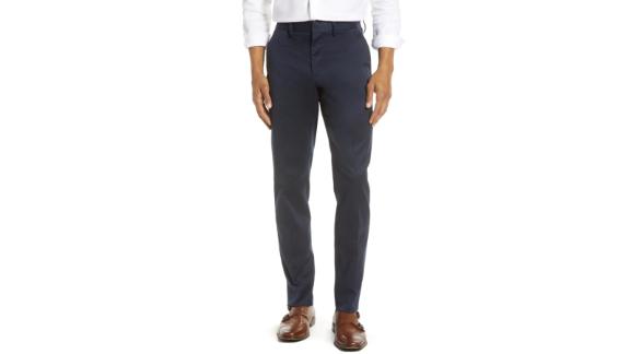 Nordstrom Athletic Fit Leg Non-Iron Chinos 