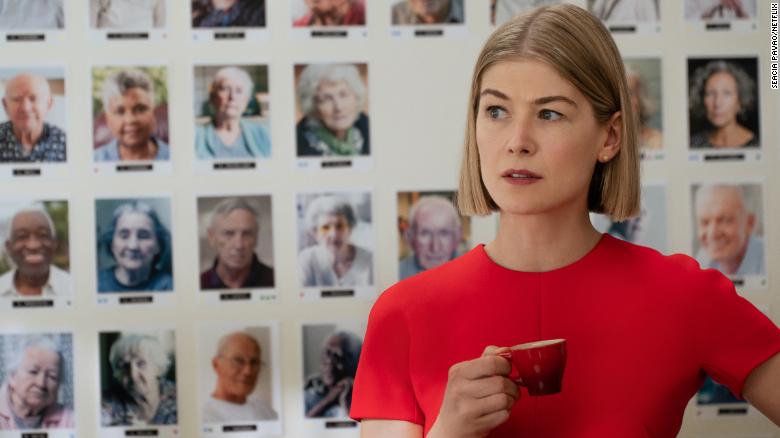 Rosamund Pike stars as Marla Grayson in Netflix&#39;s &quot;I Care a Lot.&quot;