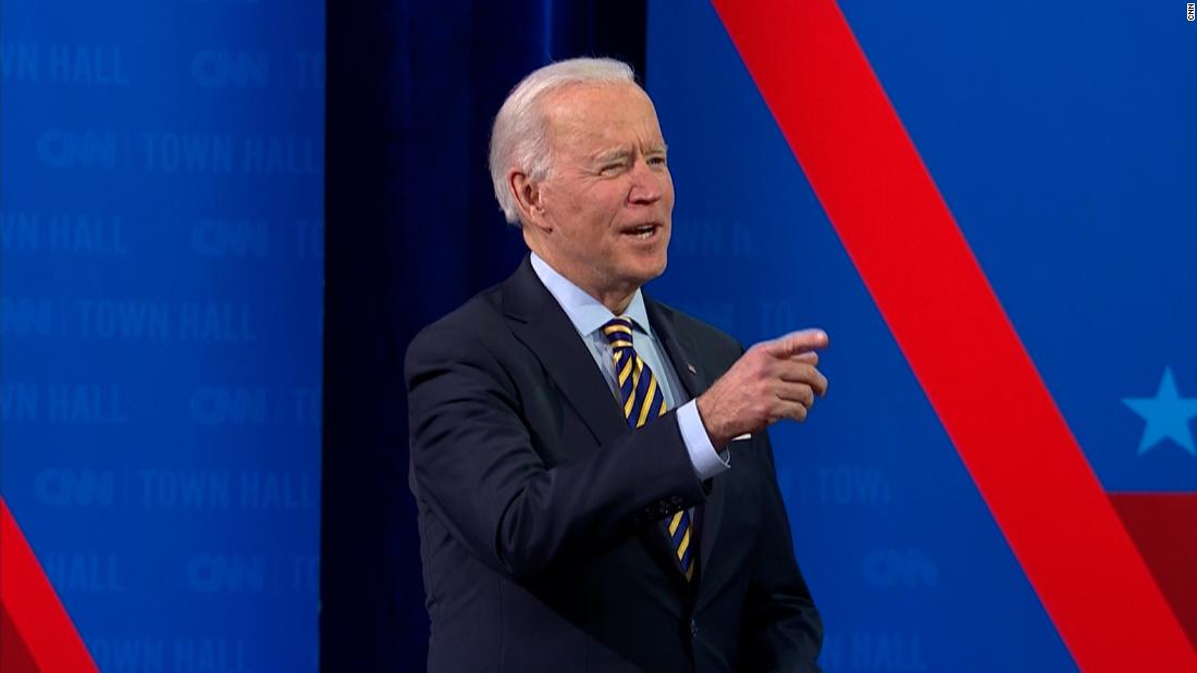 Watch Joe Biden Respond To Question About When Us Will Get Back To Normal Cnn Video