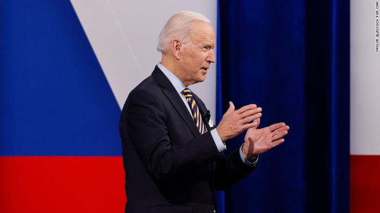 Biden says teachers should move up in priority to receive Covid-19 vaccine