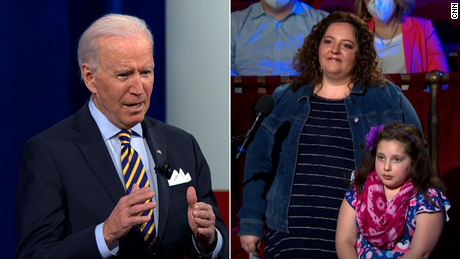 Second grader asks Biden about risk of virus. See his response