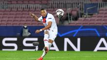 Mbappe completed his hat trick with a wodnerful finish in the 85th minute. 