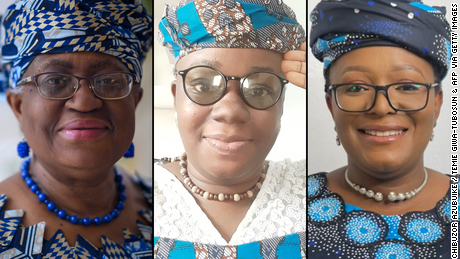 Ngozi Okonjo-Iweala, Chibuzor Azubuike and Temie Giwa-Tubosun