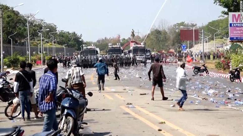 Risk of violence grows in Myanmar as protesters remain defiant 