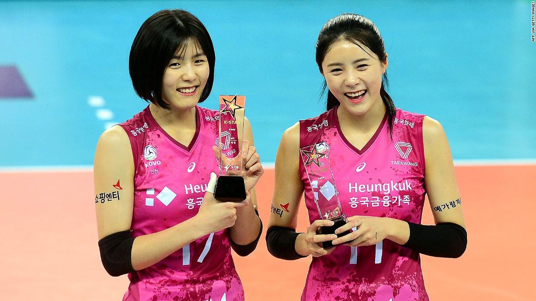 South Korean volleyball twins embroiled in bullying scandal sign for Greek club