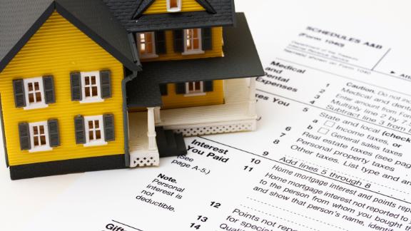 Homeowners can deduct the mortgage interest for their primary residence on their taxes.