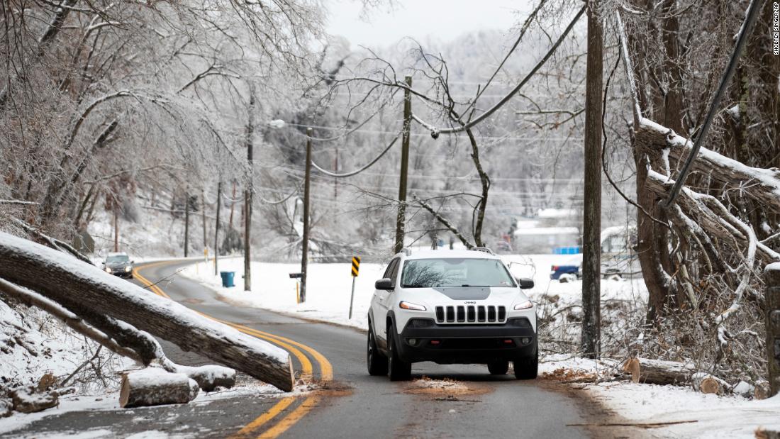 Winter weather threatens to cover the East Coast with ice after becoming fatal to southerners trying to stay warm