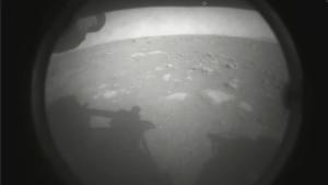 First image recieved from the rover Perserverance. 