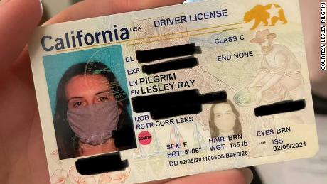 A California Woman Received An Id Card With Photo Of Her Wearing A Face Mask Cnn