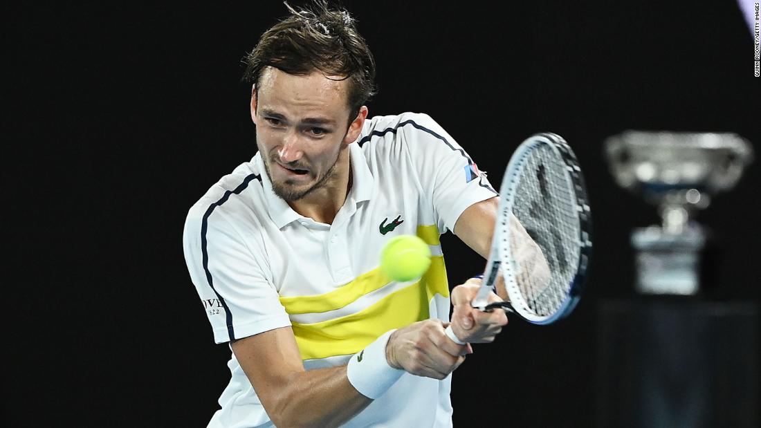 Daniil Medvedev advances to debut Australian Open final with dominant win over Stefanos Tsitsipas