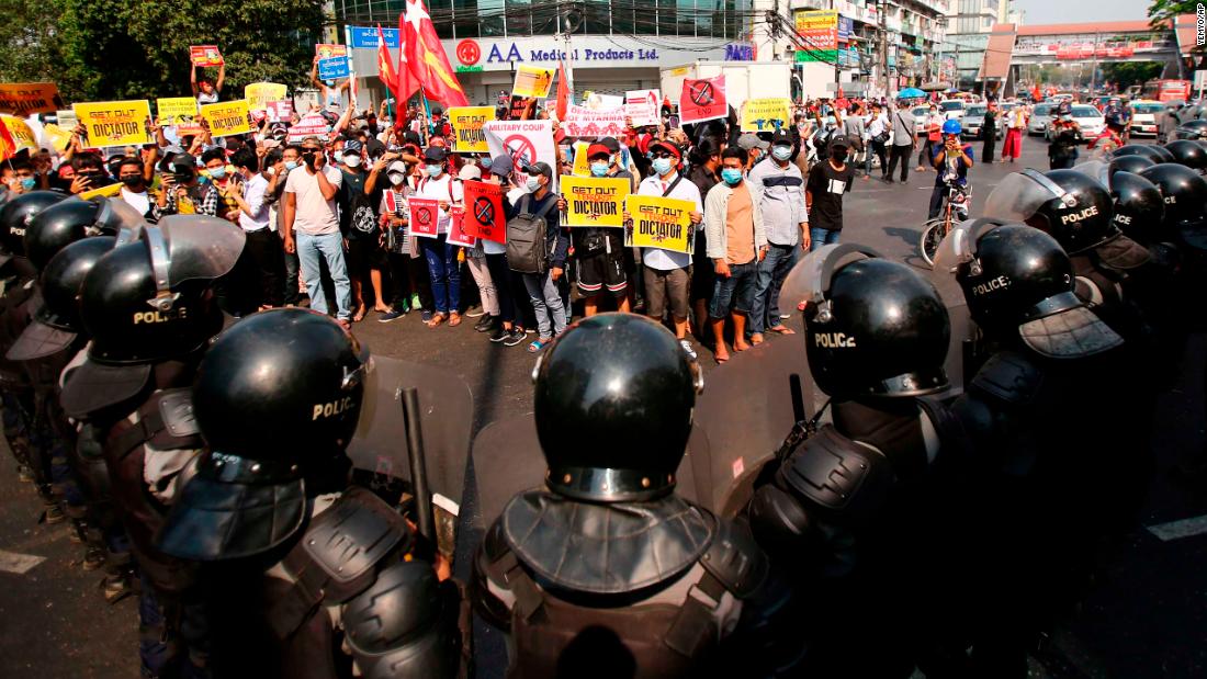 Myanmar army warns protesters could suffer ‘loss of life’ ahead of planned mass strike