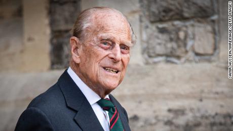 Prince Philip was admitted to a London hospital on Tuesday.