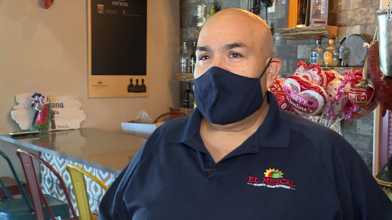 Restaurant owner Adolfo Melendez spent $2,000 of his own money to help other restaurants in his Wisconsin community. 