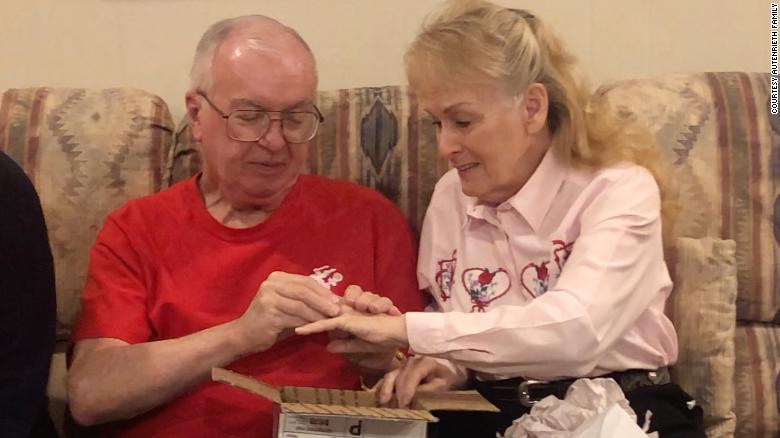 A woman who lost her wedding ring 50 years ago got it back on Valentine’s Day