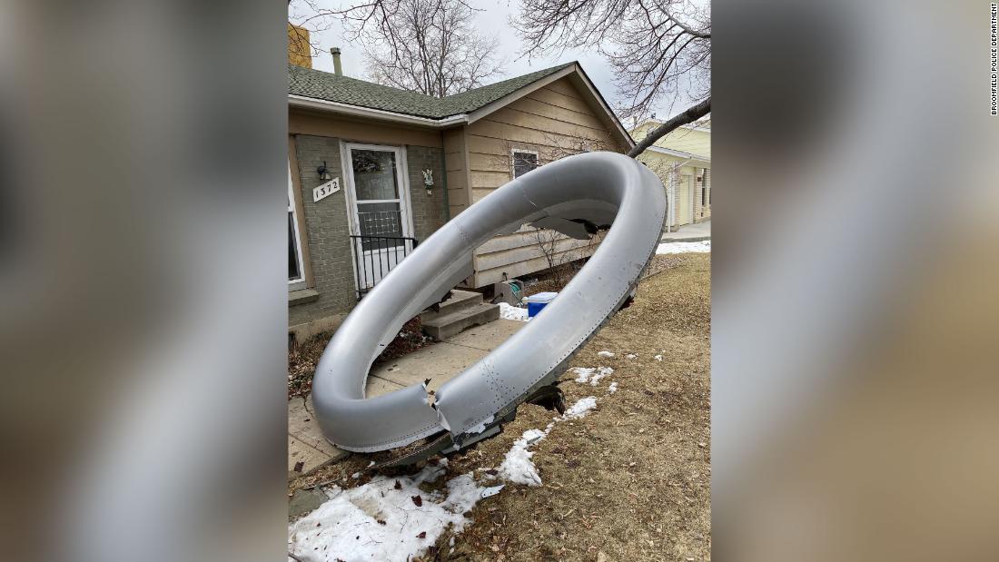 United flight returns to airport as aircraft debris found in neighborhoods outside Denver