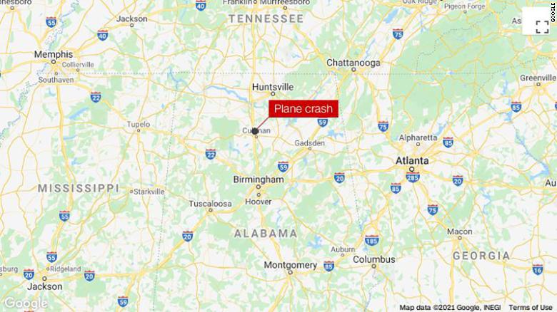 One dead, one badly hurt in small plane crash north of Birmingham