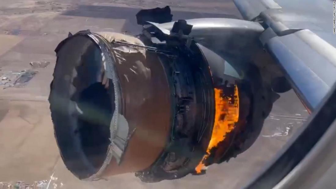 Boeing engine failure: Engine on United Airlines flight was showing signs  of metal fatigue, NTSB says - CNN